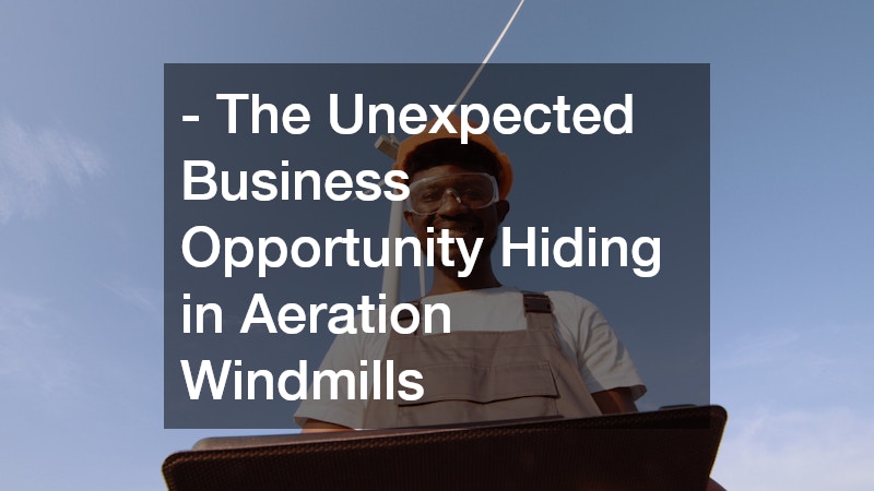The Unexpected Business Opportunity Hiding in Aeration Windmills